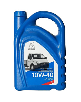 Масло моторное ГАЗ 10W40 SG/CD п/синтетика  5л