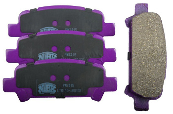 Колодки тормозные D7042, PN-7415