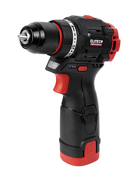 Дрель акк ELITECH CD 16L2 16В,2х2.0Ач,Li-ion,E-Power,БЗП-10мм,0-450/1700об/мин,55Нм