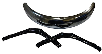 Крыло ИЖ переднее хромированное