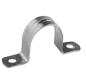 Скоба металлическая двухлапковая ИЭК d16-17 СМА11-16-100