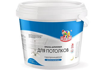 Краска ВД OLECOLOR для потолков  26,0кг Краска ВД OLECOLOR для потолков  26,0кг