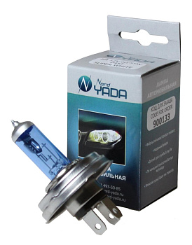 Лампа галогенная 12V 60/55W P45T H4 Yada Super White