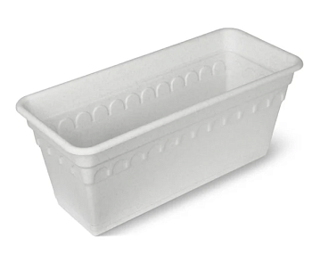 Ящик для растений Колывань 40см с поддоном