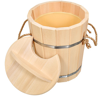 Запарник 9л с пластиковой вставкой