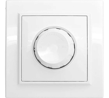 Светорегулятор 1 СП 600W 220В Минск белый EKF ERD06-101-10