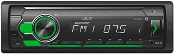 ACV AVS-912BG 1 BW BR din/зеленая/Bluetooth/USB/AUX/SD/FM/4*50