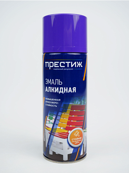 Эмаль алкидная аэрозоли ПРЕСТИЖ СТАНДАРТ  СИРЕНЬ  520 мл