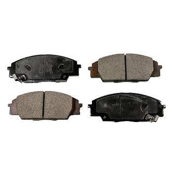 Колодки тормозные, передние (с антискрипной пластиной)