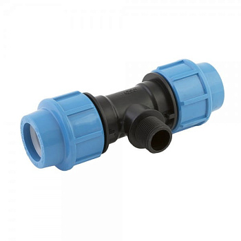 Тройник комбинированный ПНД РР 32 х 1" П х 32