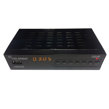 Приставка цифровая DVB-T2 Selenga HD950D Приставка цифровая DVB-T2 Selenga HD950D
