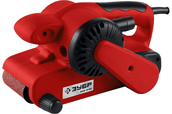 Машина ленточная шлифовальная ЗУБР лента 76х533мм, скорость ленты 360м/мин, 950Вт