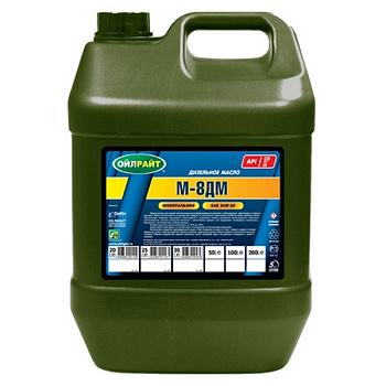 Масло моторное OIL RIGHT М8ДМ 20л