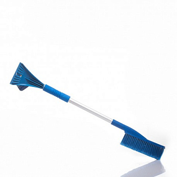 Щетка для снега CARFORT Cristal-10, со скребком 80см,87см), мягкая ручка 