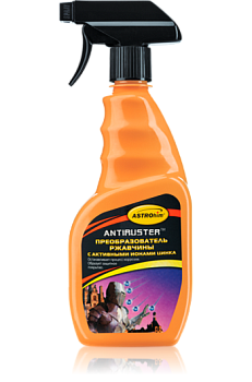 Преобразователь ржавчины Astrohim, с активными ионами цинка, спрей 500мл.