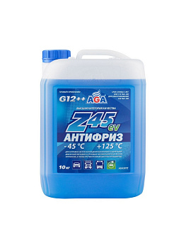 Антифриз AGA Z45ev синий, G-12++, -45С, 10кг