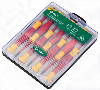 Набор диэлектрических отверток из 7 ти предметов SATA