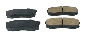 Колодки тормозные, задние D2090H