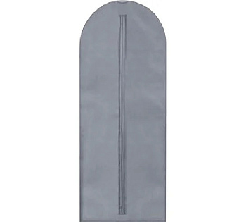 Чехол для одежды, 60*150 см, серый