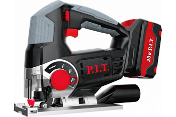 Лобзик акк. PST20H-80A/1 P.I.T. (20В,пропил 80мм,0-2400об/мин,БЗП,1акб Li-lon 2Ач,ЗУ 3А)