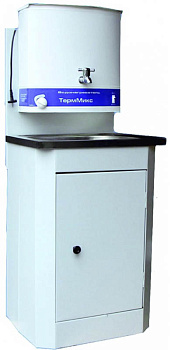 Умывальник с ЭВН нерж. белый