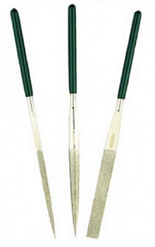 Набор надфилей алмазных SATA 3шт 180мм