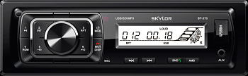 Автопроигрыватель SKYLOR BT-370 white 4x50 BT, MP3, WMA, USB, AUX,RCA,DU SD-card съемная панель