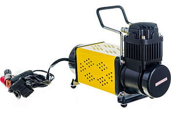 Компрессор металлический 100л/мин с крокодилами SKYWAY ТИТАН-04 в сумке 10АТМ