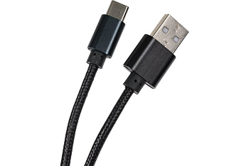 Кабель Energy ET-25 USB/Type-C, черный