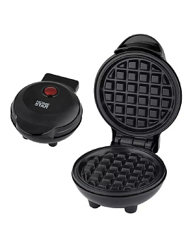 Вафельница HomeStar HS-2040, 500Вт, венская вафля, черная
