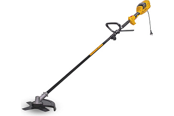 Триммер эл. CHAMPION ET1200А (разъемн.прям. 1200Вт 4кг корд 2*2,4мм 350мм + нож 4*230 P-ручка) АНГ