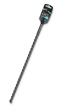 Бур по бетону SDS-plus METALLICA Optima 12 х460/400 мм, напайка с центром, 2 спирали