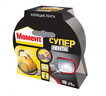 Клей "Супер-Лента" сереб. 2500мм Момент Клей "Супер-Лента" сереб. 2500мм Момент