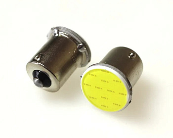 Светодиод 12V G18.5 1SMD (COB) R10W BA15s белый 1W 35lm TM NORD YADA