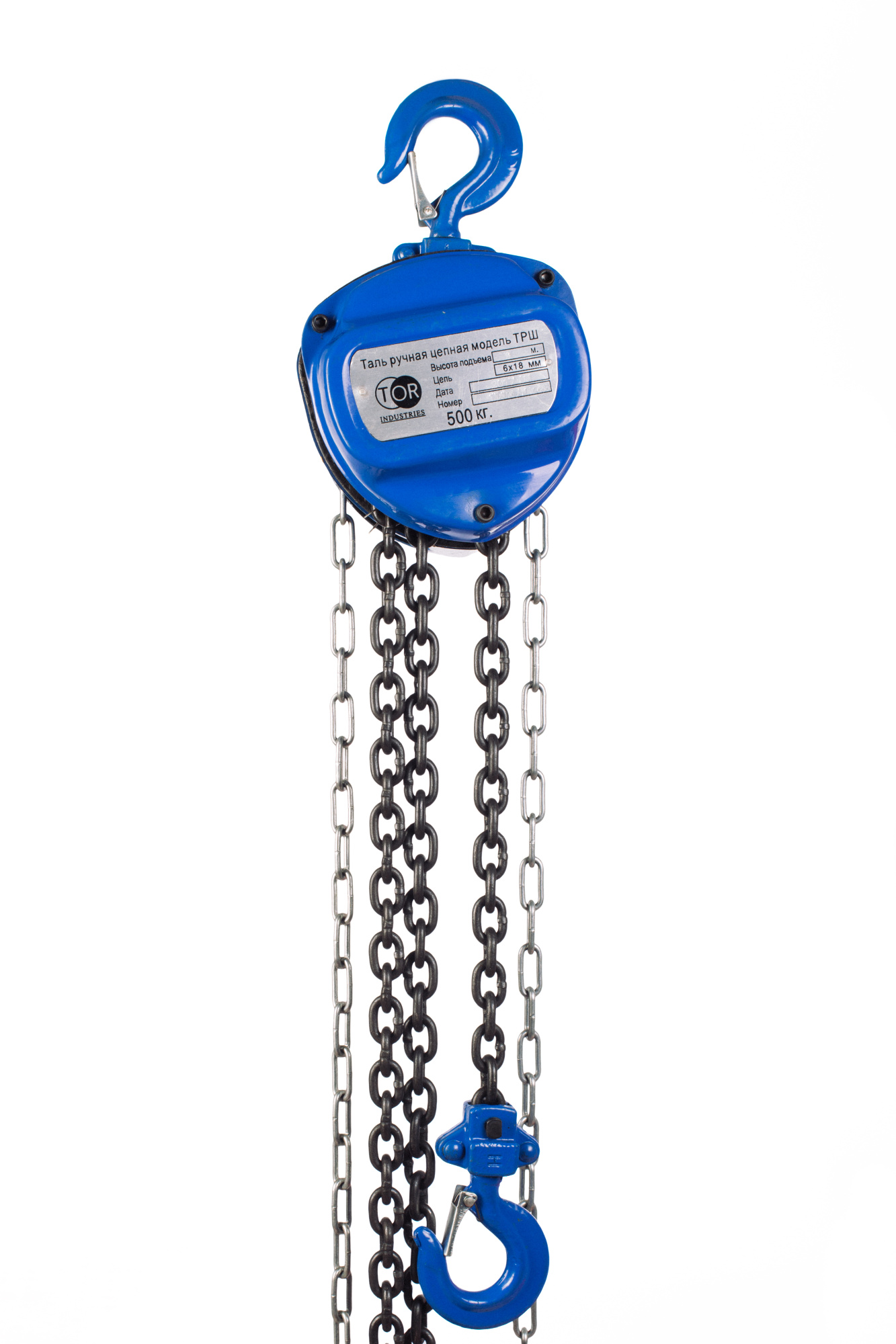 Таль ручная шестеренная TOR ТРШ 5ТХ6 М (тип С)