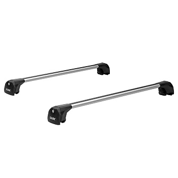 Система багажная LUX SCOUT L47-R для а/м с интегриров.рейлингами унивесральная с серебр.дугами 110см