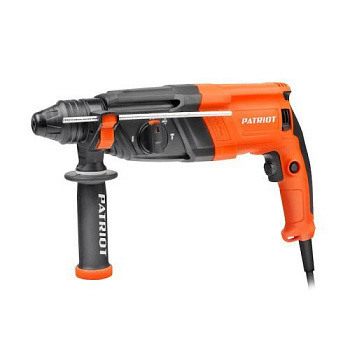 Перфоратор PATRIOT RH 263, SDS+, 880Вт, 2.9Дж, 3 режима работы, макс.диаметр 26мм