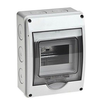 Щиток ОП на 5 модулей с верт. дверцей, 150х200х98мм IP65