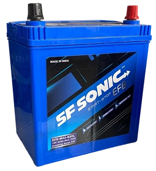 Аккумулятор SF SONIK EFB 6СТ-40.0 (42B20L) тонк.кл