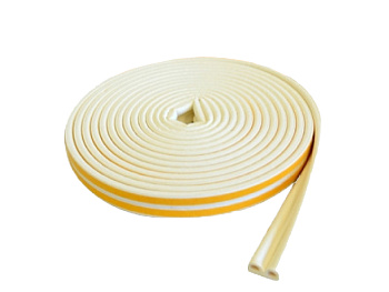 Уплотнитель резиновый D-профиль белый 10м 4WALLS