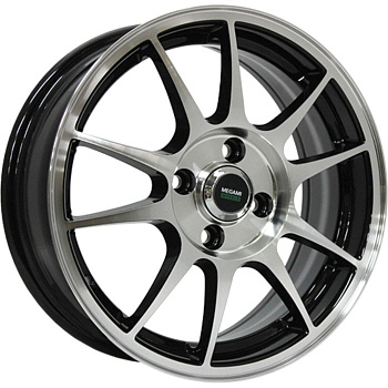 Диск Megami MGM-5 6x15/5x100 ET38 D57.1 BKF
