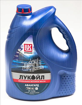 Масло моторное ЛУКОЙЛ АВАНГАРД 15W40 CG-4/SJ 5л.