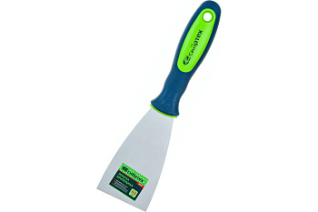 Лопатка шпательная из нержавеющей стали, 60мм, 2-комп. ручка Сибртех