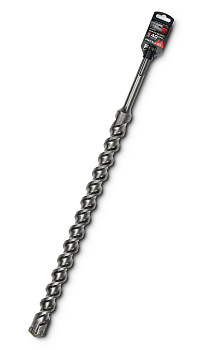 Бур по бетону SDS-max METALLICA Ultra 40 х670/530 мм, Х-напайка, 2 спирали