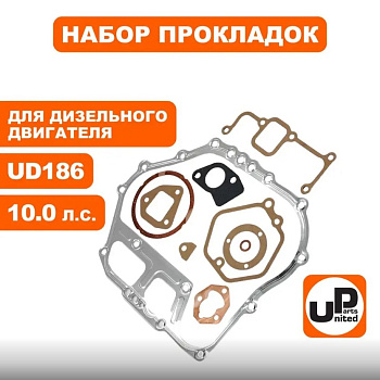 Набор прокладок UNITED PARTS UD186