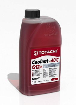 Жидкость охлаждающая низкозамерзающая TOTACHI NIRO Coolant  Red -50C G12+  5кг