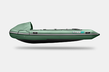 Лодка надувная GLADIATOR E450PRO зеленый