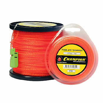 Корд трим.CHAMPION Square Twist DUO 3.0мм*168м (витой квадрат)+нож