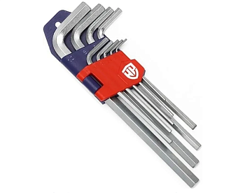 Набор шестигранных ключей  9шт (метрический) WORKPRO