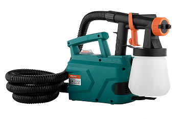 Краскопульт Sturm, 600Вт, 1100 мл/мин, бак на поясе, HVLP, С ТУРБИНОЙ Краскопульт Sturm, 600Вт, 1100 мл/мин, бак на поясе, HVLP, С ТУРБИНОЙ